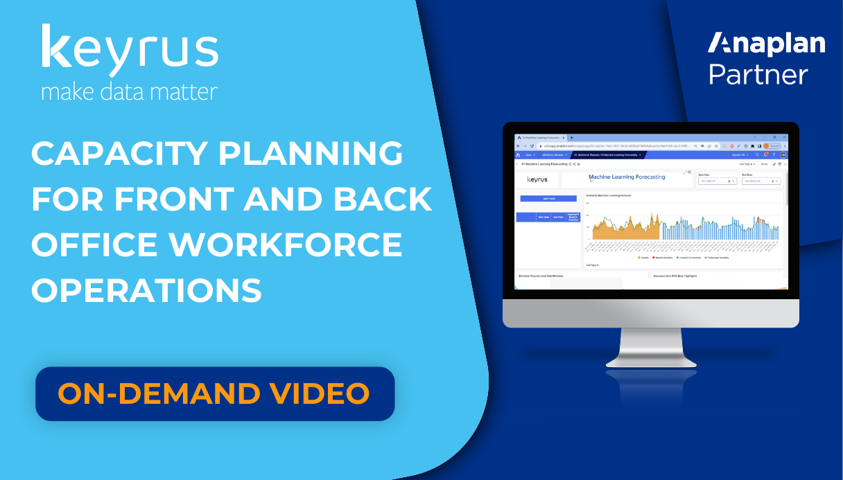 Capacity Planning for Front and back Office