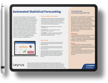 ipad onepager statistical forecasting pen
